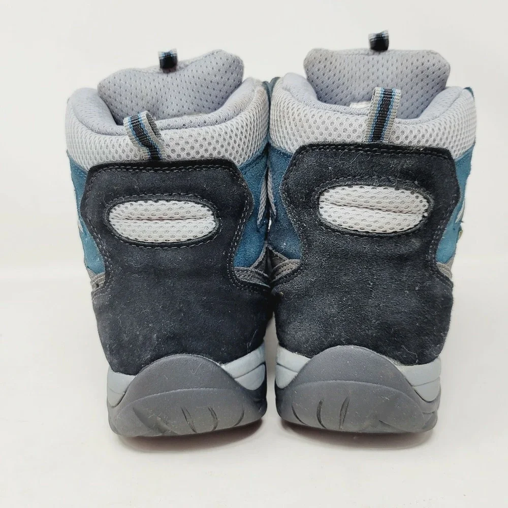 riemot Men's Hiking Boots Size 9 M Waterproof Lightweight Grey Blue RM021